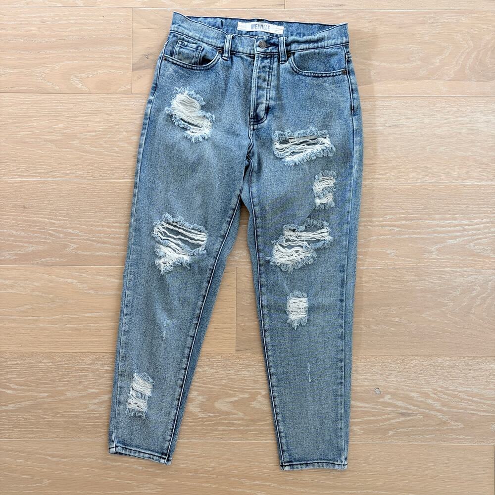 Brandy Melville Distressed Boyfriend Jeans sz 26